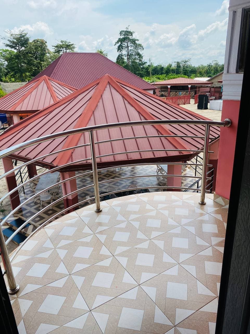 Balcony view at Hotel 734